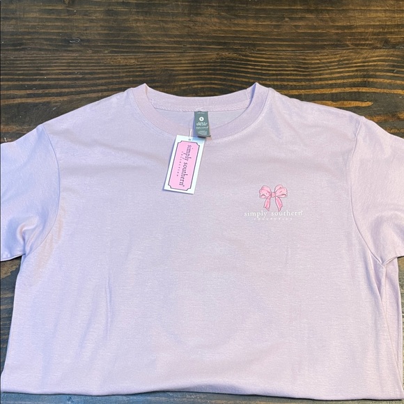 Simply Southern Lavender Goose Graphic Tee “God’s Silliest Goose “ - Picture 4 of 6